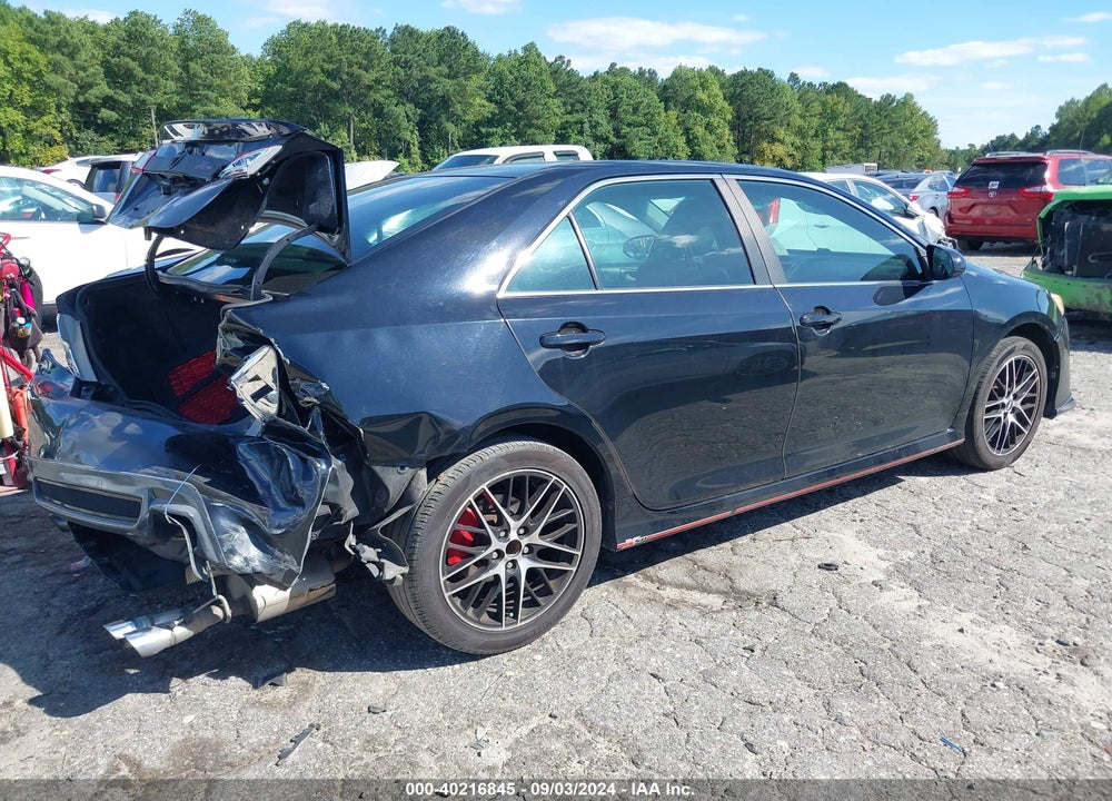 2013 TOYOTA CAMRY SE VIN: 4T1BF1FK9DU257688