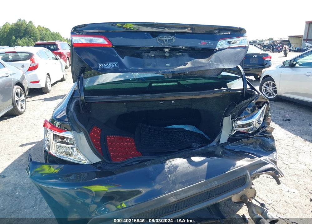 2013 TOYOTA CAMRY SE VIN: 4T1BF1FK9DU257688