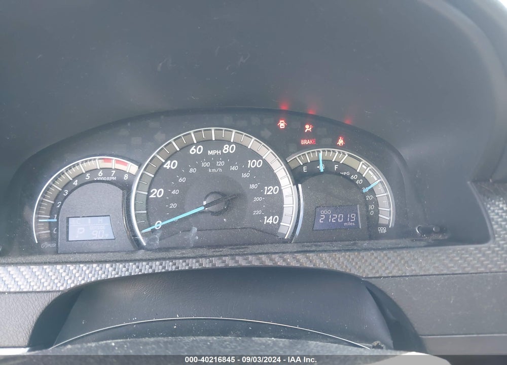2013 TOYOTA CAMRY SE VIN: 4T1BF1FK9DU257688