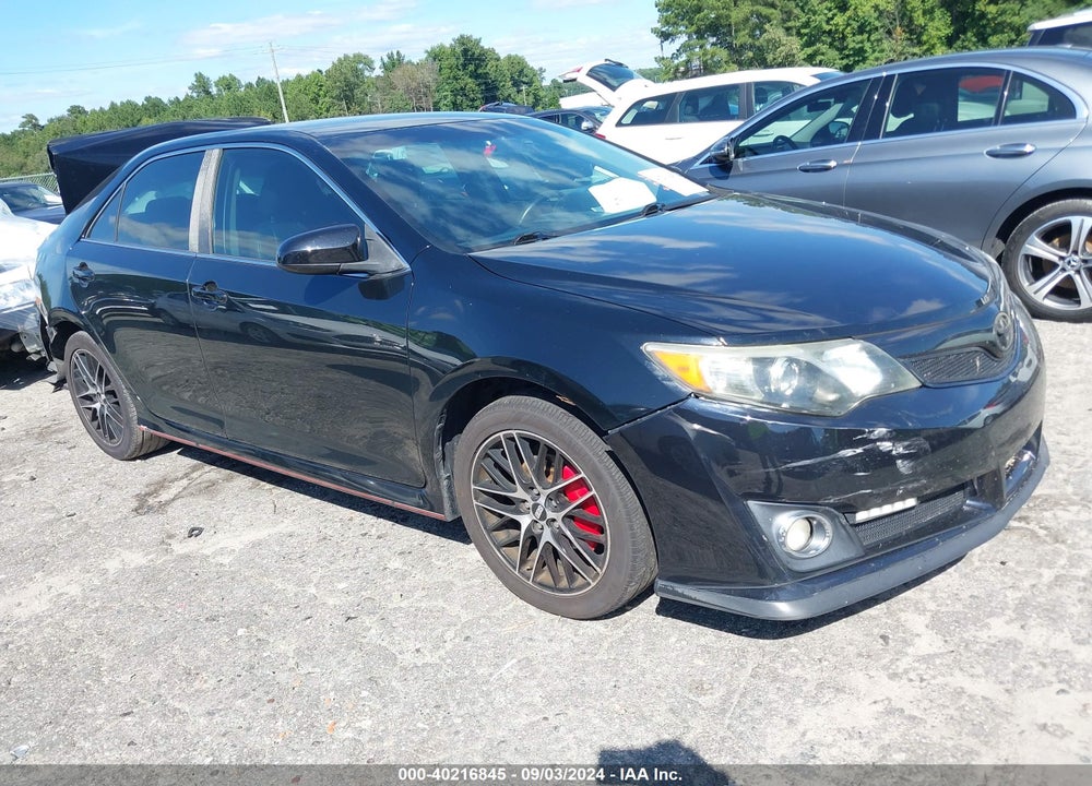 2013 TOYOTA CAMRY SE VIN: 4T1BF1FK9DU257688