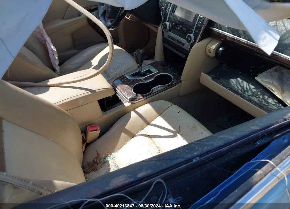 2012 TOYOTA CAMRY XLE VIN: 4T1BF1FK8CU601400