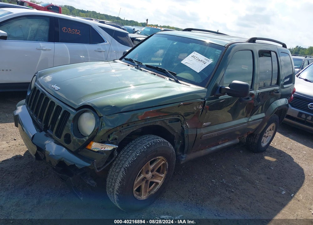 2007 JEEP LIBERTY SPORT VIN: 1J4GL48K07W566633