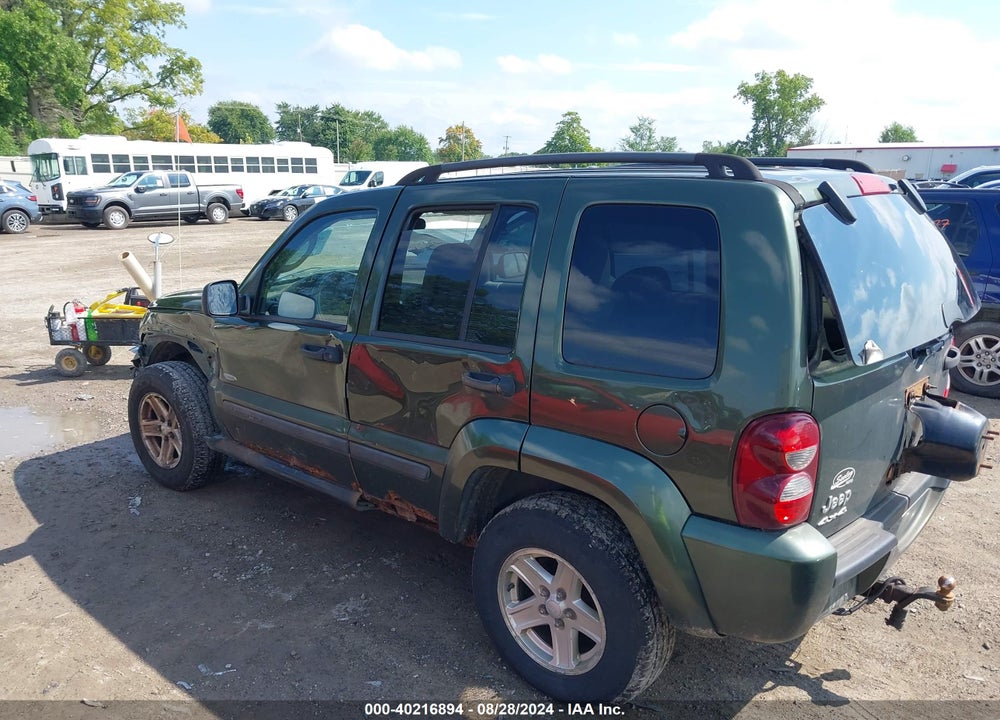 2007 JEEP LIBERTY SPORT VIN: 1J4GL48K07W566633