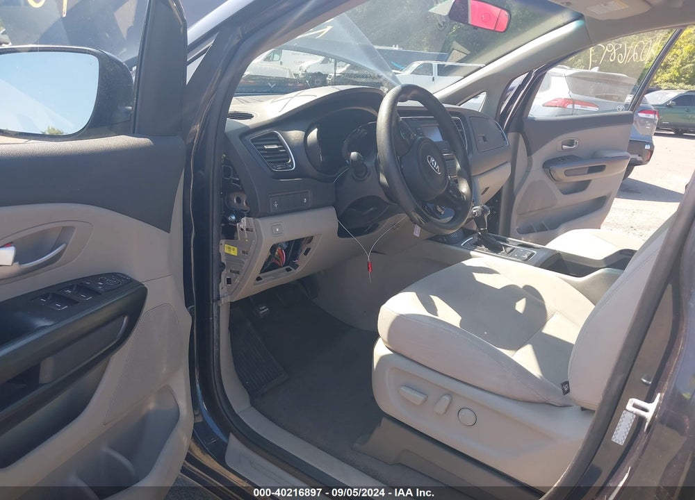 2016 KIA SEDONA LX VIN: KNDMB5C16G6129705