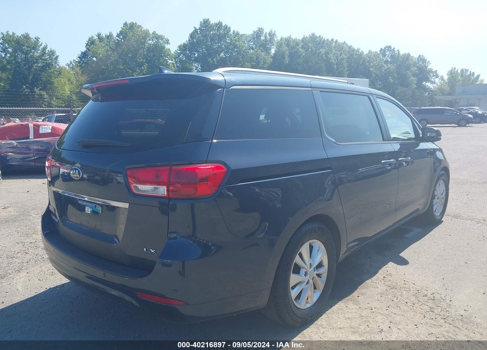 2016 KIA SEDONA LX VIN: KNDMB5C16G6129705