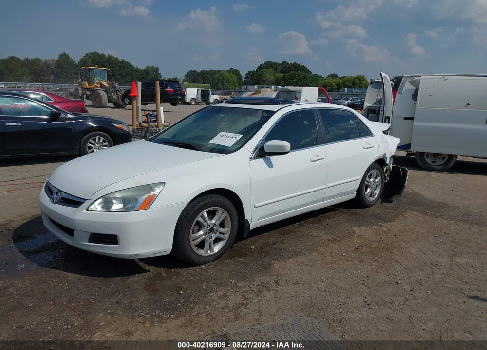 2007 HONDA ACCORD 2.4 EX VIN: 1HGCM568X7A111818