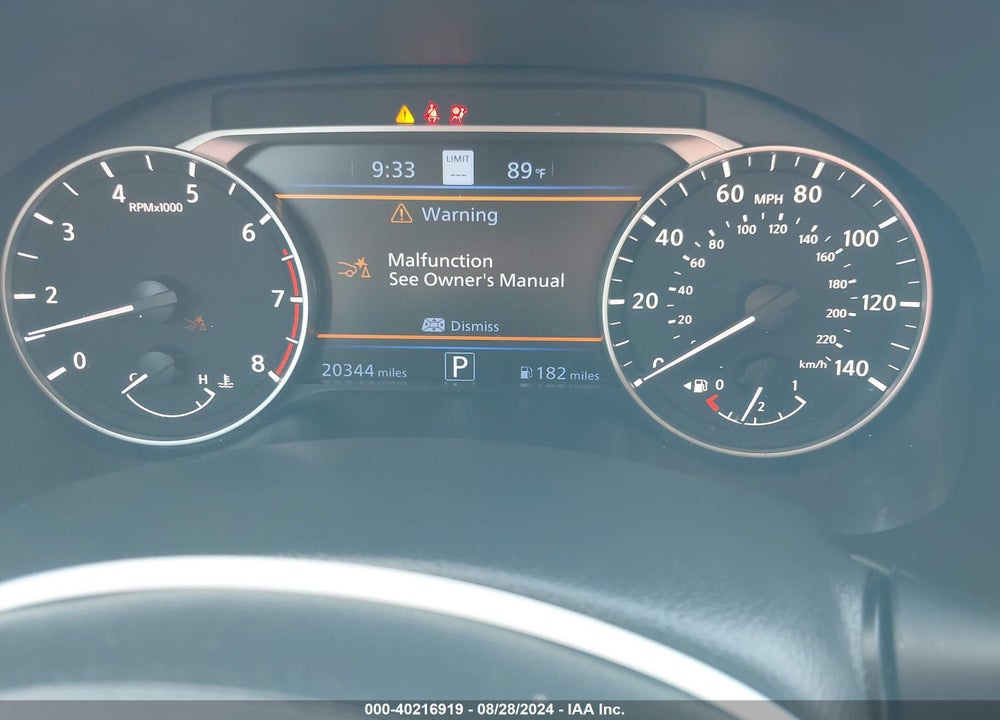 2022 NISSAN ALTIMA SL INTELLIGENT AWD VIN: 1N4BL4EW5NN315428