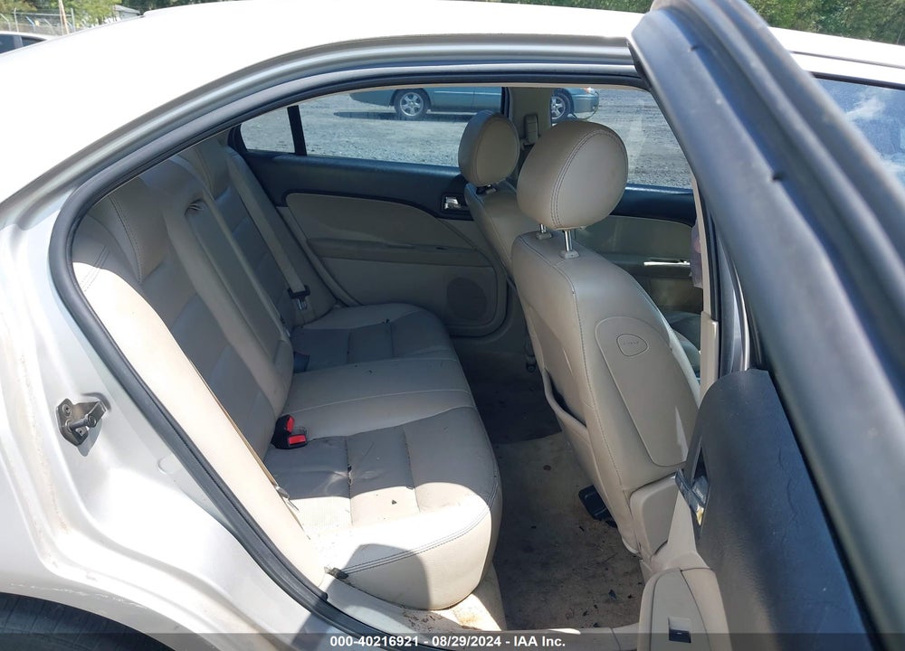 2008 FORD FUSION SEL VIN: 3FAHP08Z08R127642