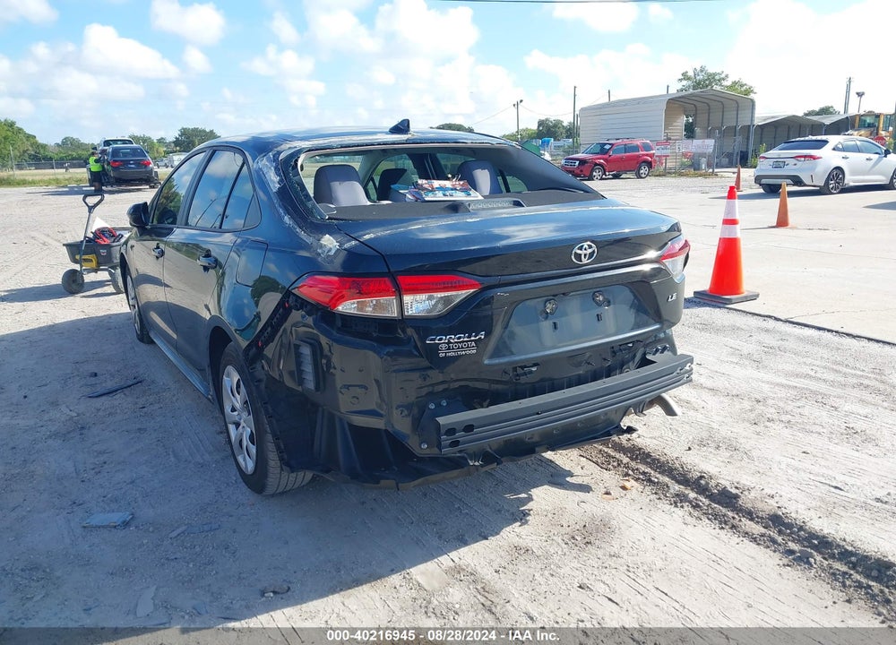 2021 TOYOTA COROLLA LE VIN: 5YFEPMAE3MP149307