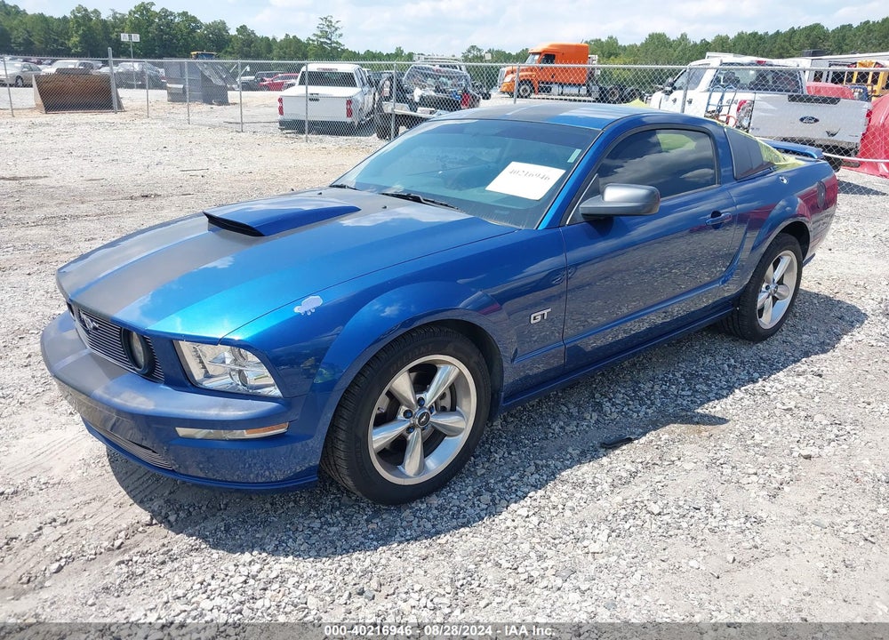 2007 FORD MUSTANG GT DELUXE/GT PREMIUM VIN: 1ZVFT82H275353014