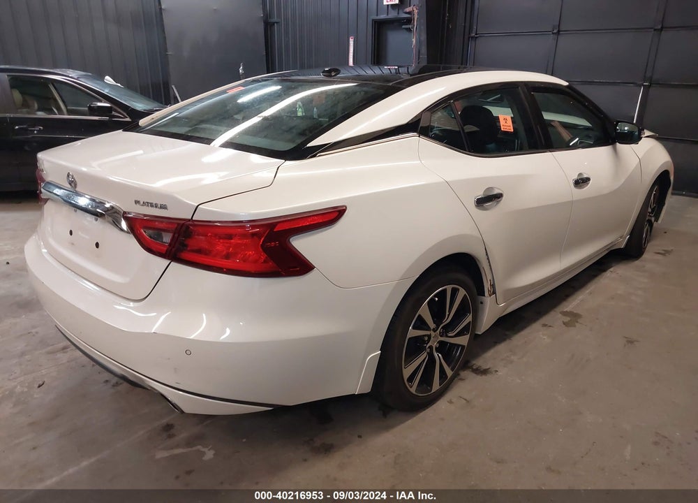 2017 NISSAN MAXIMA 3.5 PLATINUM VIN: 1N4AA6AP9HC454652