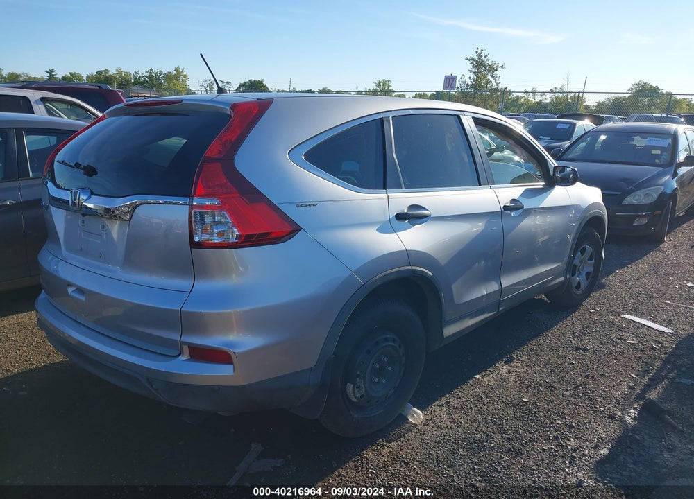 2016 HONDA CR-V LX VIN: 2HKRM3H31GH508390