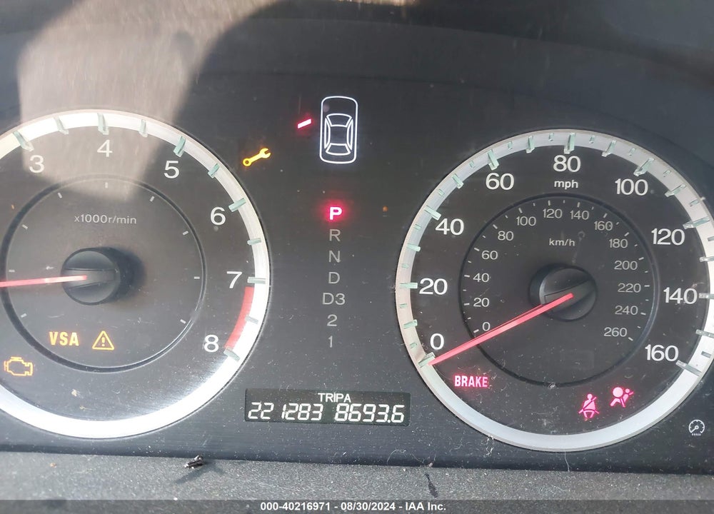 2008 HONDA ACCORD 2.4 EX-L VIN: 1HGCP26848A143770