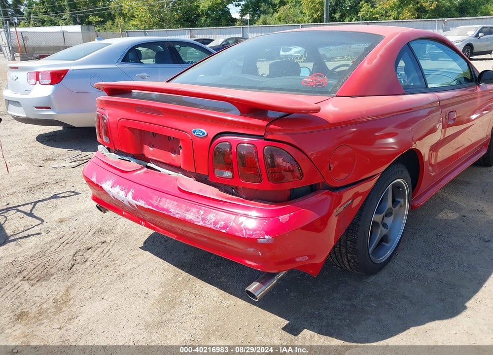 1997 FORD MUSTANG GT VIN: 1FALP42X3VF153797
