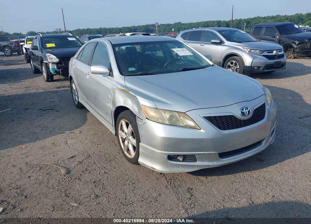 2007 TOYOTA CAMRY SE VIN: 4T1BE46K27U607252