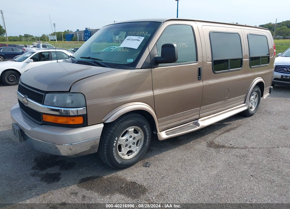 2003 CHEVROLET EXPRESS UPFITTER VIN: 1GBFG15T631204237