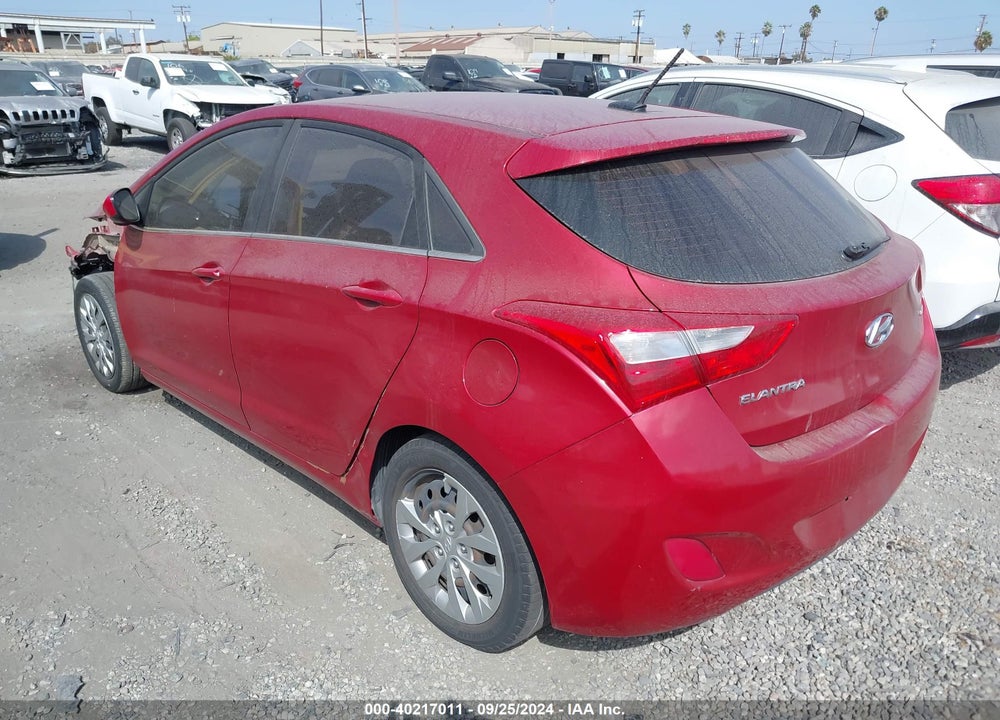 2017 HYUNDAI ELANTRA GT VIN: KMHD35LH8HU380843