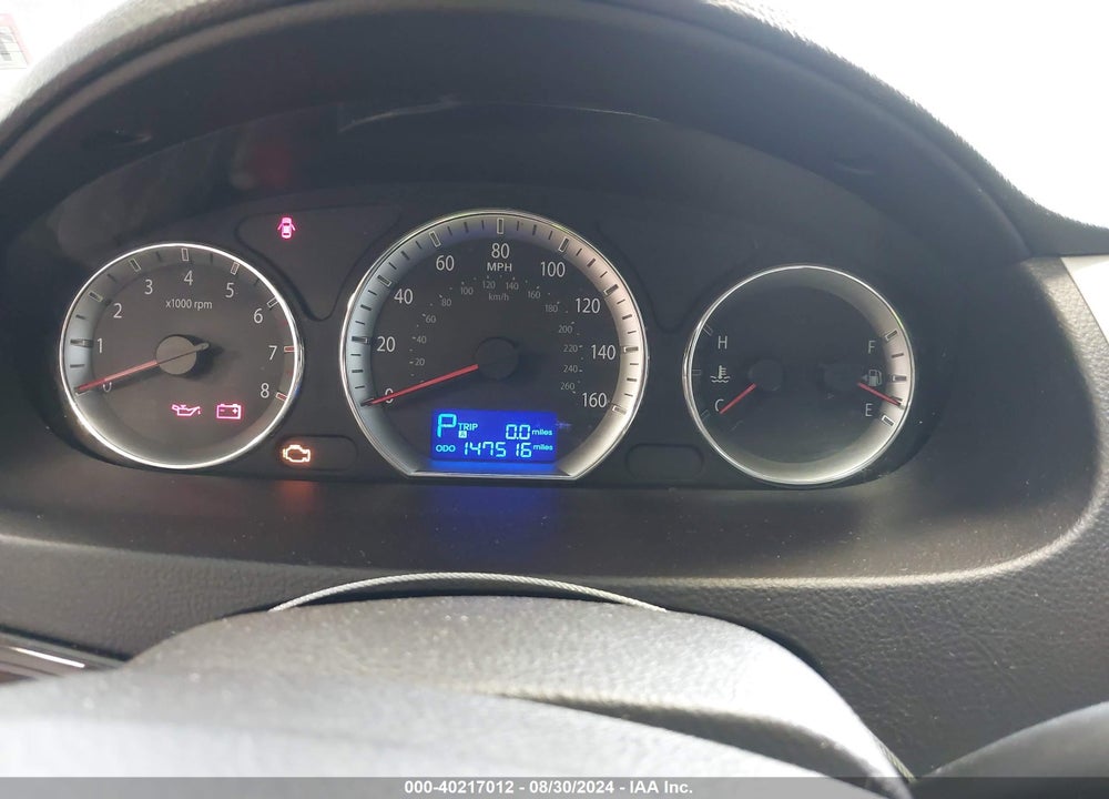 2010 HYUNDAI SONATA LIMITED V6 VIN: 5NPEU4AF9AH640085