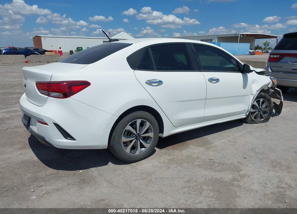 2022 KIA RIO S VIN: 3KPA24AD1NE458085