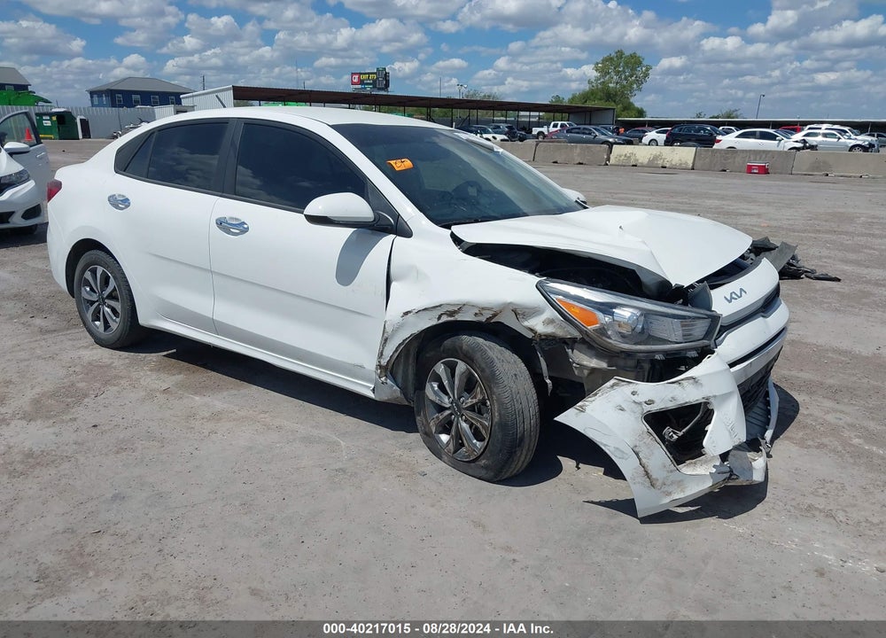 2022 KIA RIO S VIN: 3KPA24AD1NE458085