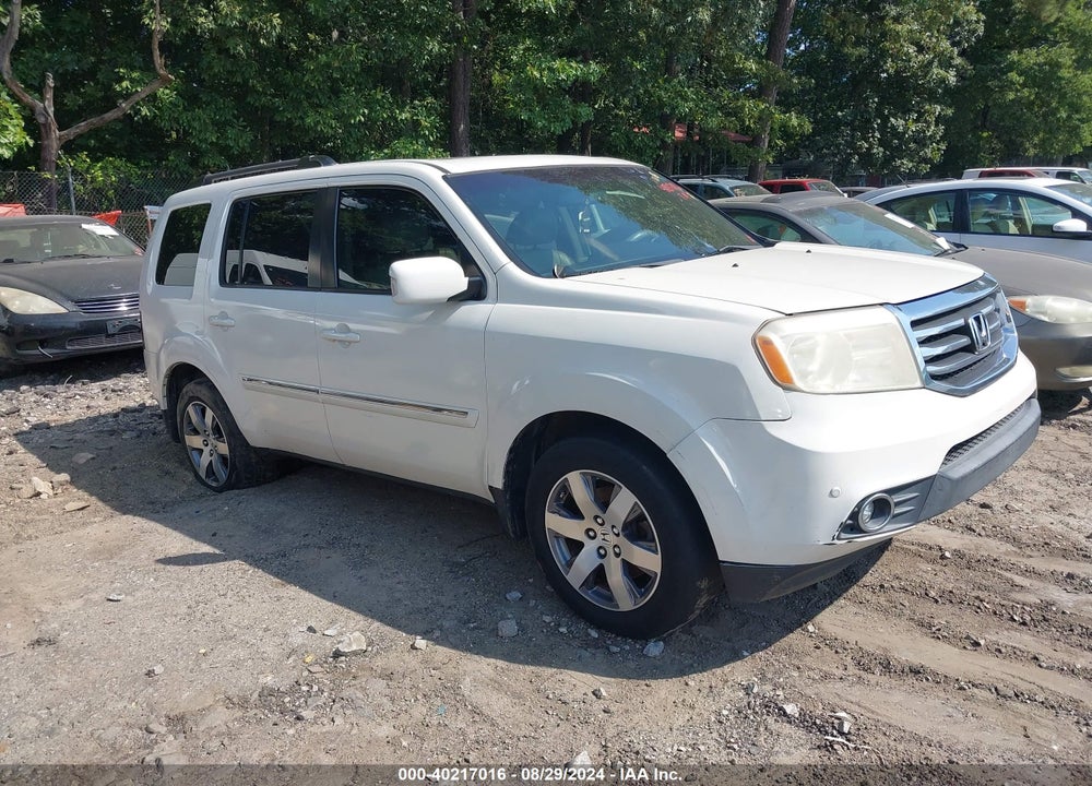 2013 HONDA PILOT TOURING VIN: 5FNYF3H98DB026374