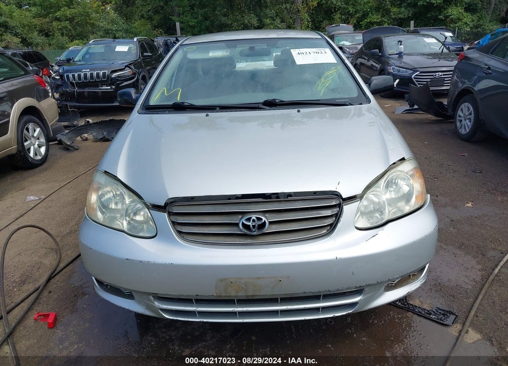 2003 TOYOTA COROLLA CE VIN: JTDBR32E632003809