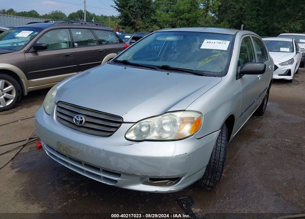 2003 TOYOTA COROLLA CE VIN: JTDBR32E632003809