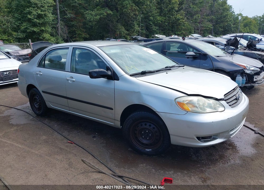 2003 TOYOTA COROLLA CE VIN: JTDBR32E632003809