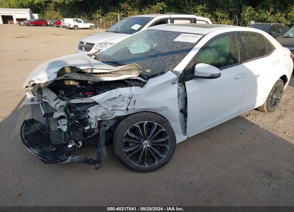 2015 TOYOTA COROLLA S PLUS VIN: 2T1BURHE2FC300851