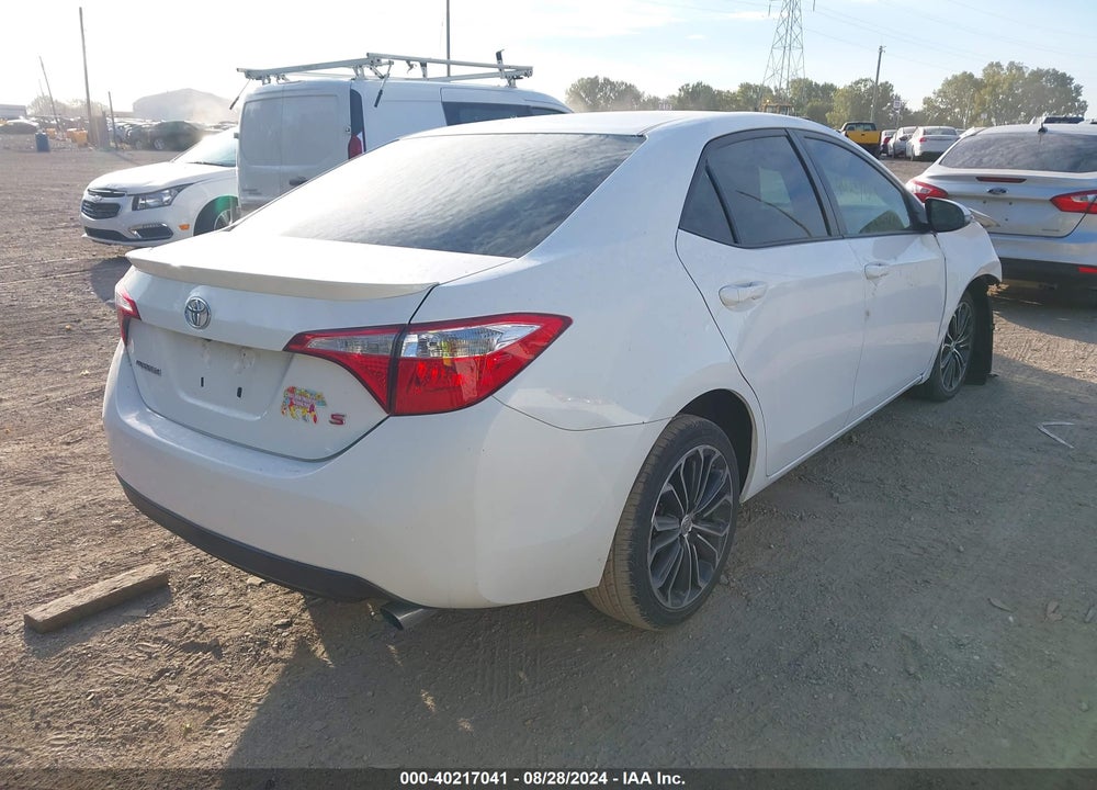 2015 TOYOTA COROLLA S PLUS VIN: 2T1BURHE2FC300851