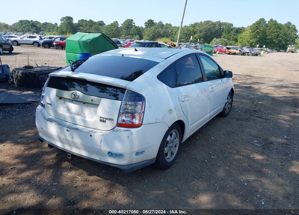 2004 TOYOTA PRIUS VIN: JTDKB20U140059355