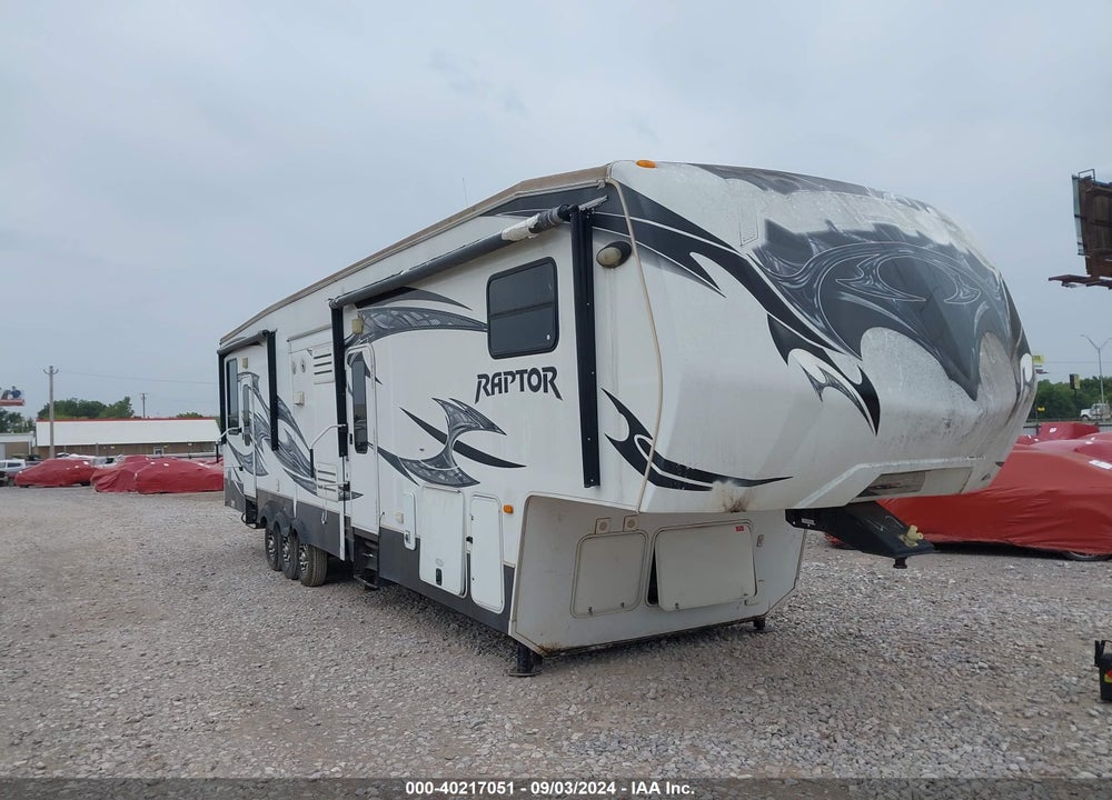 2013 KEYSTONE RAPTOR 381 VIN: 4YDF38120DR800487