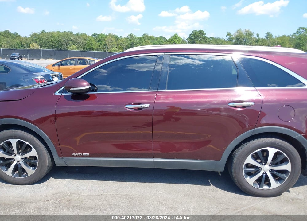 2017 KIA SORENTO 3.3L EX VIN: 5XYPHDA51HG310740