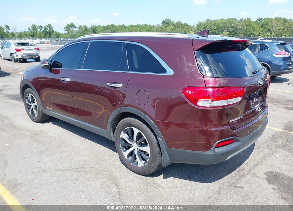 2017 KIA SORENTO 3.3L EX VIN: 5XYPHDA51HG310740