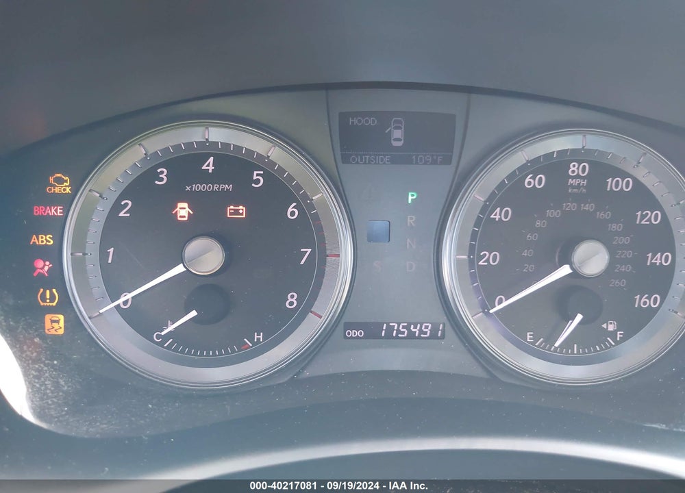 2011 LEXUS ES 350 VIN: JTHBK1EG5B2431227