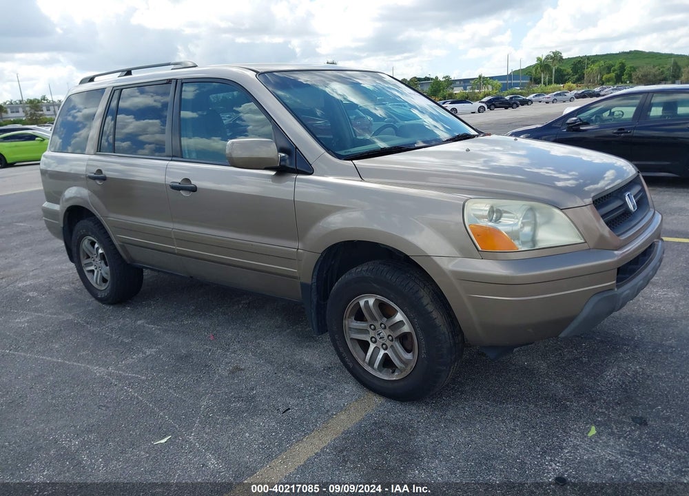 2004 HONDA PILOT EX-L VIN: 2HKYF18524H502105