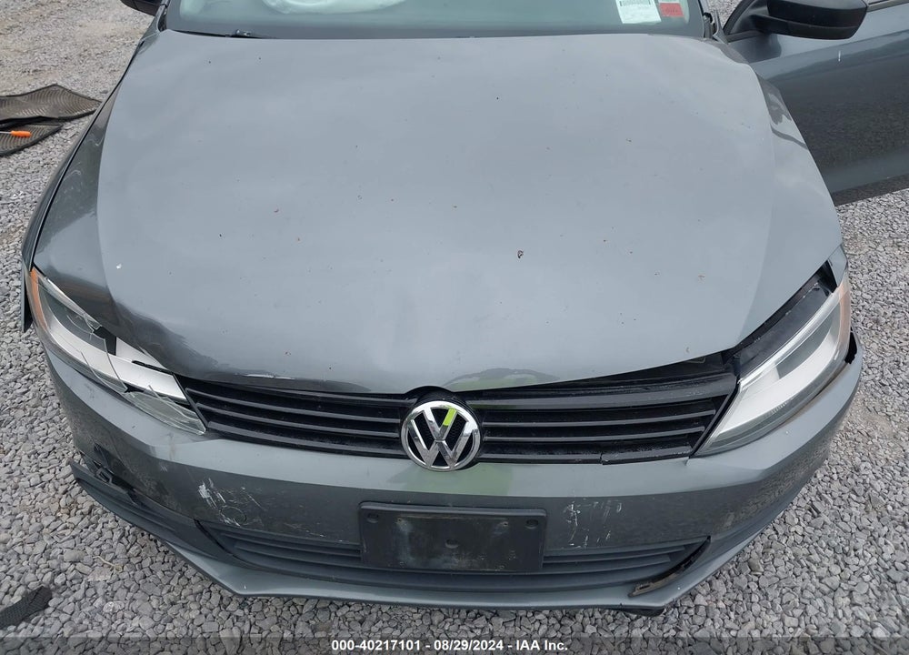 2012 VOLKSWAGEN JETTA 2.0L S VIN: 3VW1K7AJ8CM310877