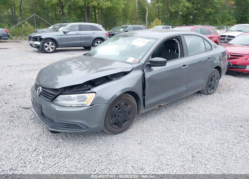 2012 VOLKSWAGEN JETTA 2.0L S VIN: 3VW1K7AJ8CM310877