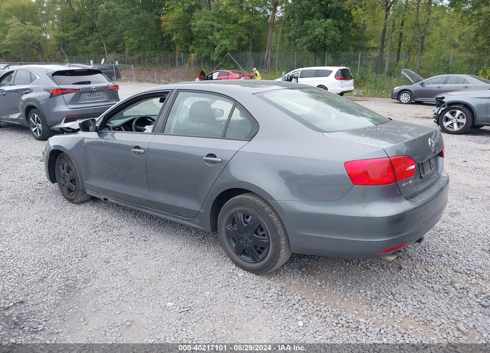 2012 VOLKSWAGEN JETTA 2.0L S VIN: 3VW1K7AJ8CM310877