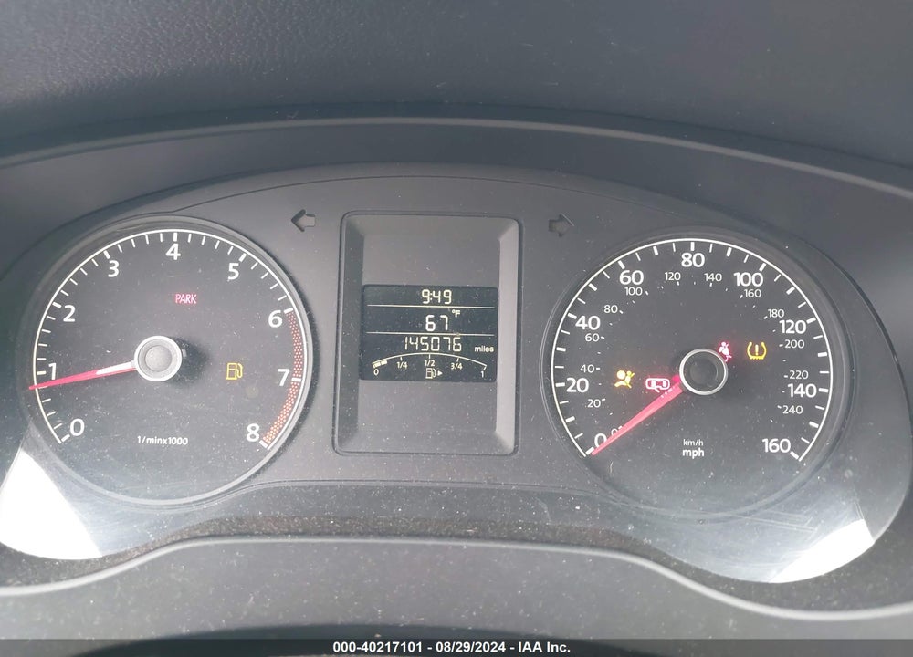2012 VOLKSWAGEN JETTA 2.0L S VIN: 3VW1K7AJ8CM310877