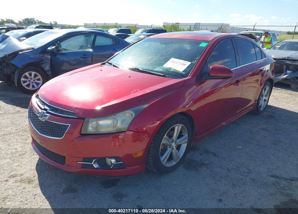 2013 CHEVROLET CRUZE 2LT AUTO VIN: 1G1PE5SB8D7322290