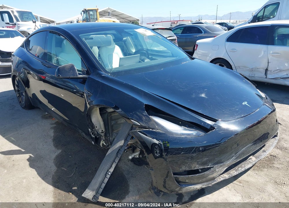 2023 TESLA MODEL Y AWD/PERFORMANCE DUAL MOTOR ALL-WHEEL DRIVE VIN: 7SAYGDEF1PF760505