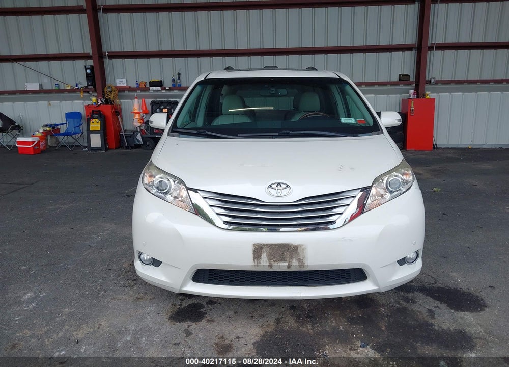 2014 TOYOTA SIENNA LIMITED 7 PASSENGER VIN: 5TDDK3DC3ES087222
