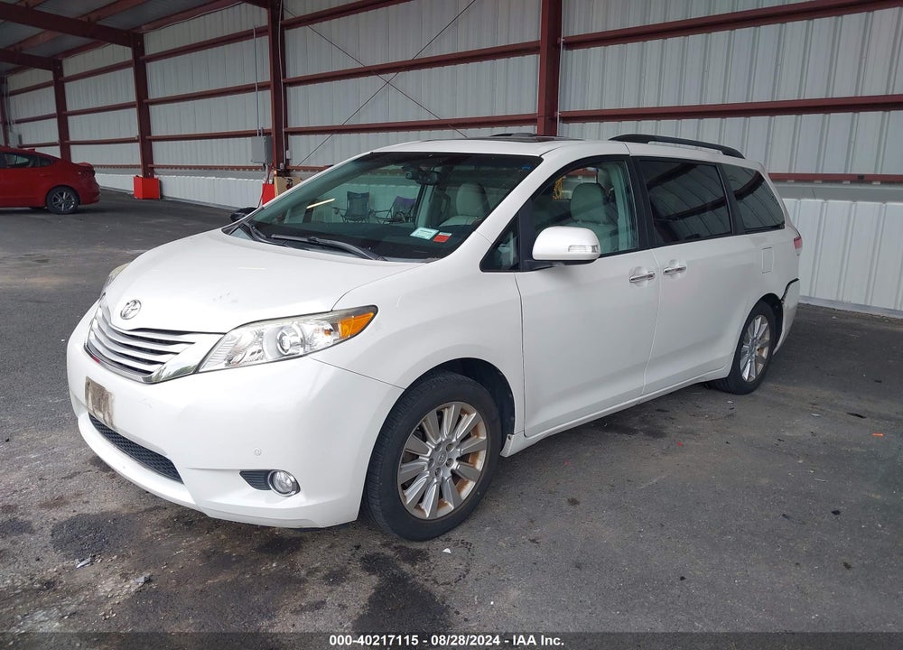2014 TOYOTA SIENNA LIMITED 7 PASSENGER VIN: 5TDDK3DC3ES087222