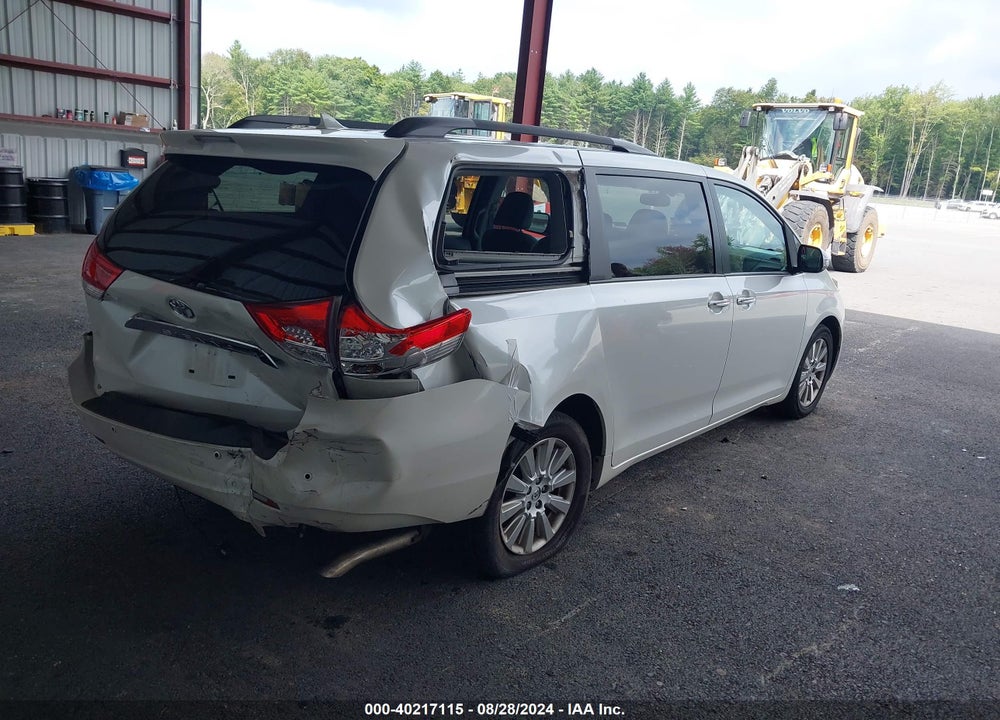 2014 TOYOTA SIENNA LIMITED 7 PASSENGER VIN: 5TDDK3DC3ES087222