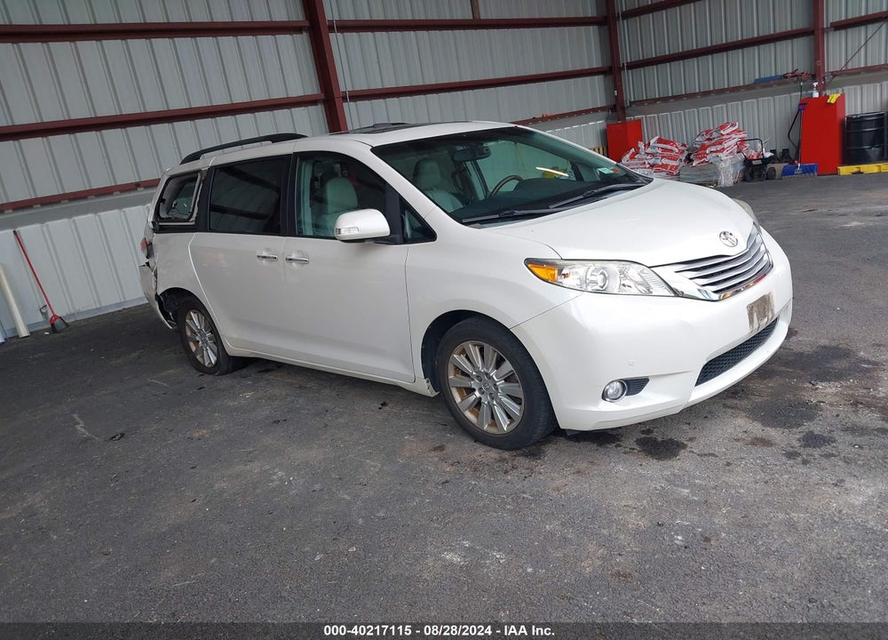 2014 TOYOTA SIENNA LIMITED 7 PASSENGER VIN: 5TDDK3DC3ES087222