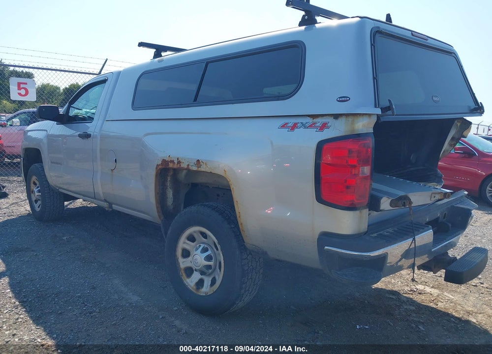 2016 CHEVROLET SILVERADO 2500HD WT VIN: 1GC0KUEG3GZ167496