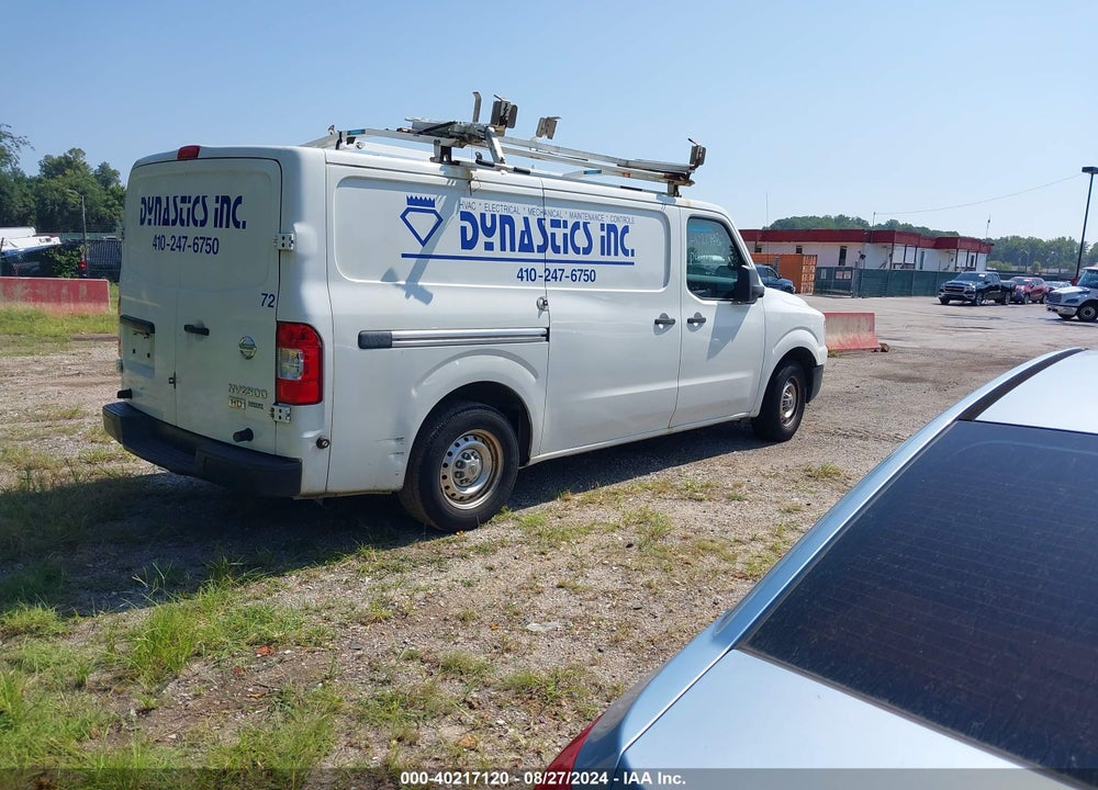 2015 NISSAN NV CARGO NV2500 HD S V6 VIN: 1N6BF0KX0FN804373