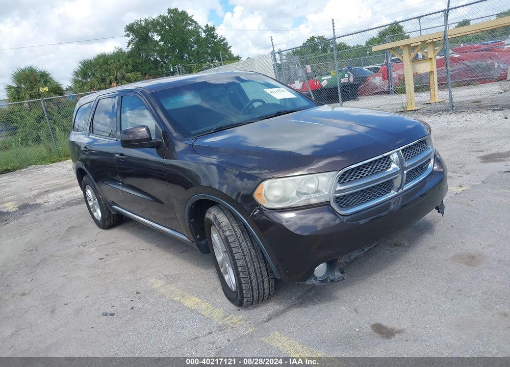 2012 DODGE DURANGO SXT VIN: 1C4RDHAG9CC257649