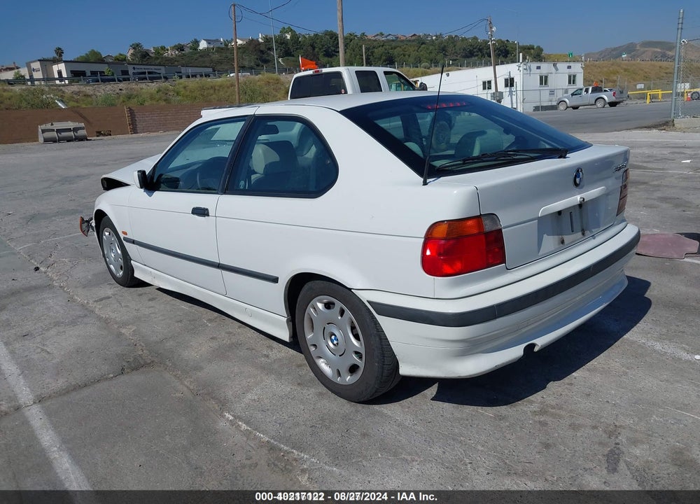 1998 BMW 318TI VIN: WBACG8327WKC82557
